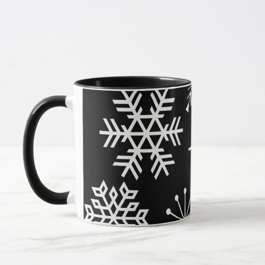 Coupe Black Holiday Art Mug (Gauche)