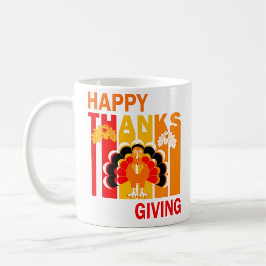 Coupe bon thanksgiving Mug Coffee | Thanksgiving (Gauche)