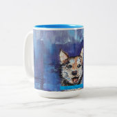 Coupe Borealis d'Alaska 15 oz de Mug (Devant gauche)