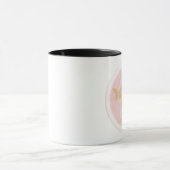 Coupe cadeau ou Mug avec Fleurs et Papillons (Centre)