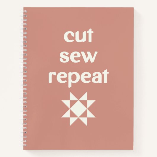 Coupe Couture Répéter Carnet de Couturière (Devant)