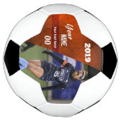 Coupe Custom Soccer Ball Orange (Tourné)