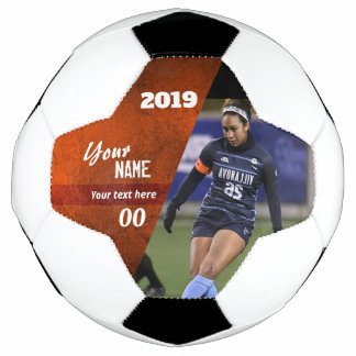 Coupe Custom Soccer Ball Orange