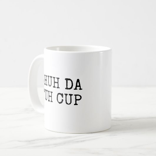 Coupe Da Fuh Café Mug (Devant gauche)