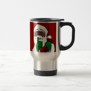 Coupe d'Afrique de Père Noël Travel Mug Coffee Pèr
