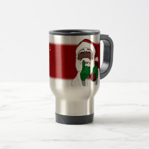 Coupe d'Afrique de Père Noël Travel Mug Coffee Pèr