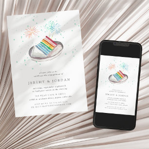 Coupe d'amour   Invitation de la partie d'engageme