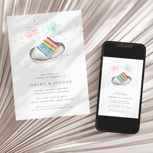 Coupe d'amour | Invitation de la partie d'engageme