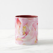 Coupe d'Art de la Mug Pétales de Rose (Centre)