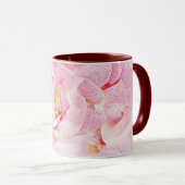 Coupe d'Art de la Mug Pétales de Rose (Devant droit)