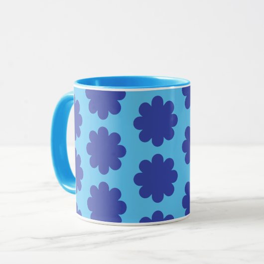 Coupe d'Art Mug d'Aqua Retro (Devant gauche)