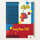 Coupe de café Abstraite Art contemporain tendance (Dos)