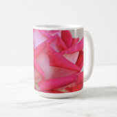 Coupe de café en Mug Pétales Rose Rose (Devant droit)