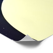 Coupe de café et espace | AI Art Poster (Coin)