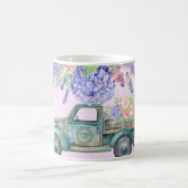 Coupe de café Mug Conception de Camion Floral Pers (Centre)