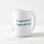 Coupe de café Mug de Noël Bath Bulldog Blanc (Devant droit)