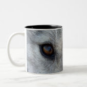Coupe de café Wolf Mug Cool Wild Dog Cups & Cadeau (Gauche)