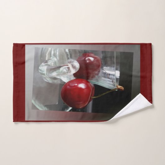 Coupe de cerises (Serviette à main)