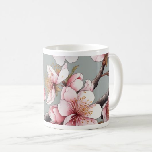 Coupe de fleurs Mug (Devant droit)