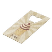 Coupe de glace deux saveurs (Devant Angle)