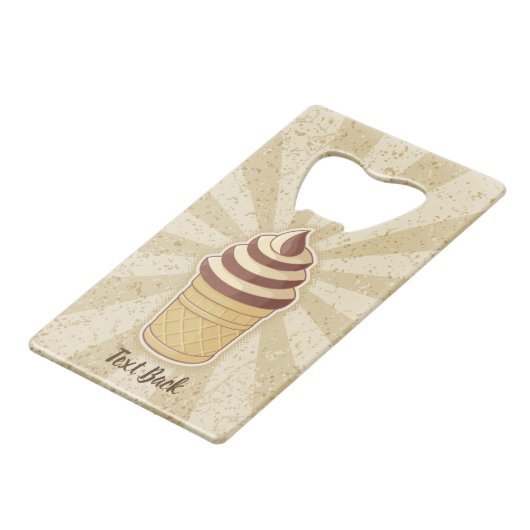 Coupe de glace deux saveurs (Dos Angle)