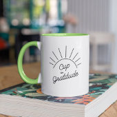 Coupe de Gratitude Sunshine Moderne Positivité Mug