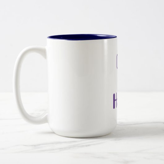 Coupe de Happy Coffee Mug (Gauche)