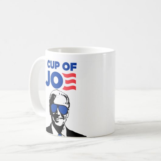 Coupe De Joe Biden 2024 Mug De Café (Devant gauche)