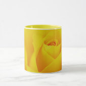 Coupe de la Mug de pétales Roses de rêve jaune (Centre)
