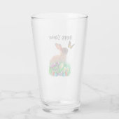 Coupe de lapin de Pâques en verre (Dos)