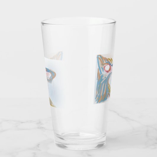 Coupe de loup-garou en verre (Droite)