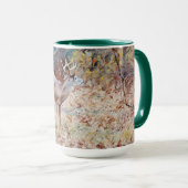 Coupe de Mug de Buck Deer Art Nature (Devant droit)