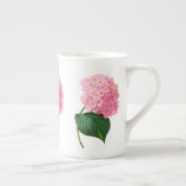 Coupe de Mug de Hydrangea Redoute rose (Droite)