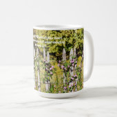 Coupe de Mug de la clôture de campagne et des fleu (Devant droit)