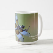 Coupe de Mug de la libellule bleue (Devant droit)