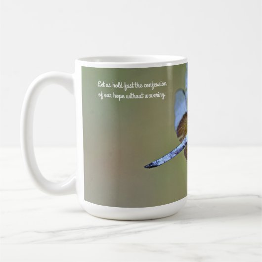 Coupe de Mug de la libellule bleue (Gauche)