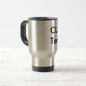 Coupe de Mug de voyageur Inoxydable personnalisée (Devant gauche)