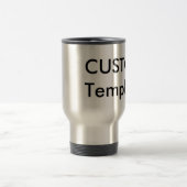 Coupe de Mug de voyageur Inoxydable personnalisée (Centre)