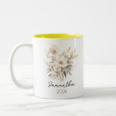 Coupe de Mug Fleur de naissance (Gauche)