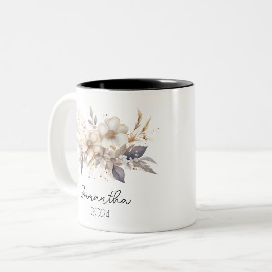 Coupe de Mug Fleur de naissance (Devant gauche)
