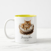 Coupe de Mug Fleur de naissance (Gauche)