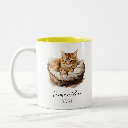 Coupe de Mug Fleur de naissance (Gauche)