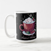 Coupe de Noël de la Mug de café au chocolat chaud (Gauche)