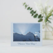 Coupe De Nuages Silverlinants. Ayez une carte post (Debout devant)