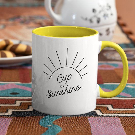 Coupe de soleil Vibe moderne Mindfulness Mug