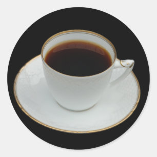 Coupe de stickers café