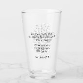 Coupe de verre (Dos)