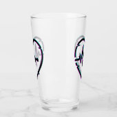 Coupe de verre Coeur Check (Gauche)