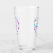 Coupe de verre Coeur Check (Gauche)