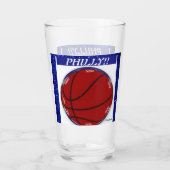 COUPE DE VERRE DE BASKETBALL DESIGNER (Dos)